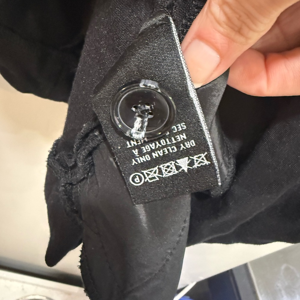 Le Château Black Open Front Office Blazer XXS - Picture 7 of 8